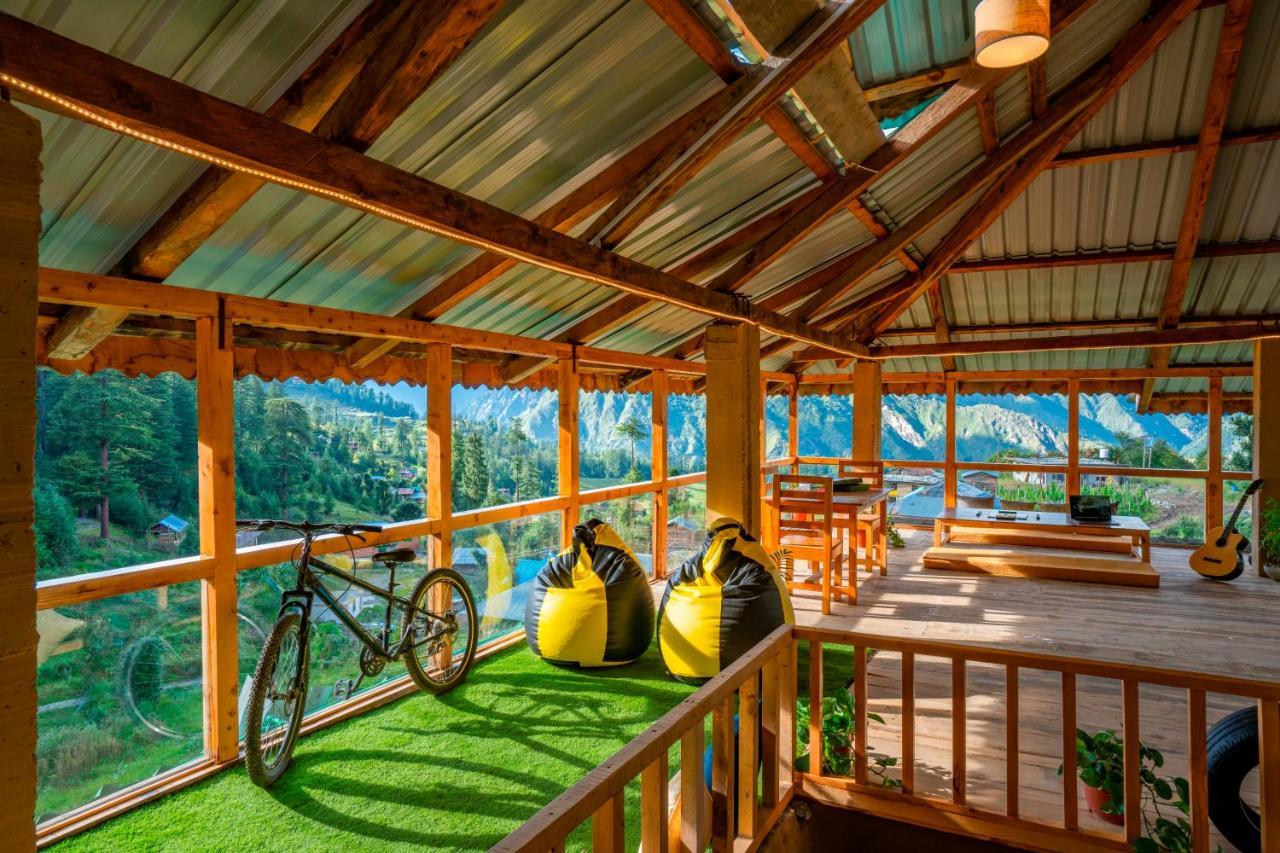 Zostel Shangarh, Kullu Sainj Esterno foto